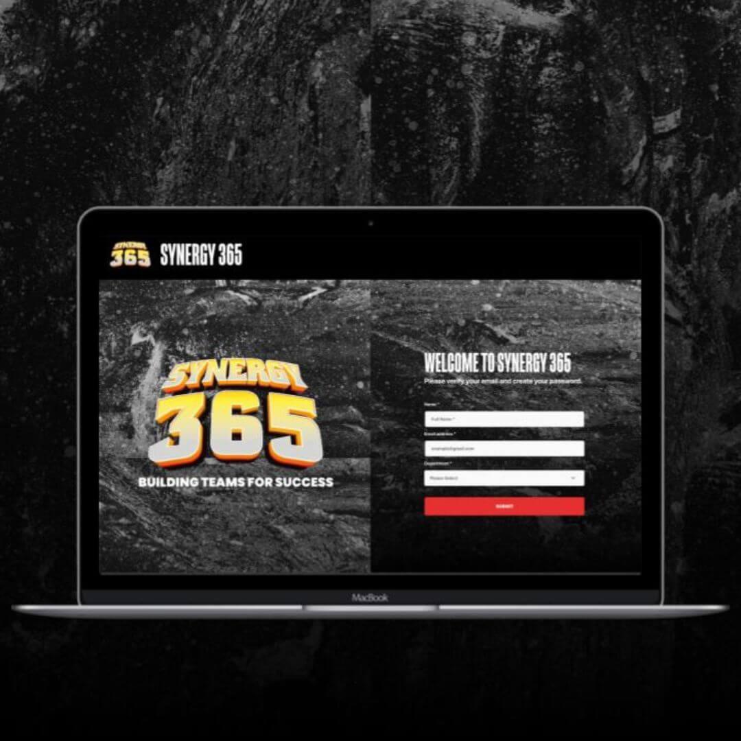 Custom Built Microsite preview