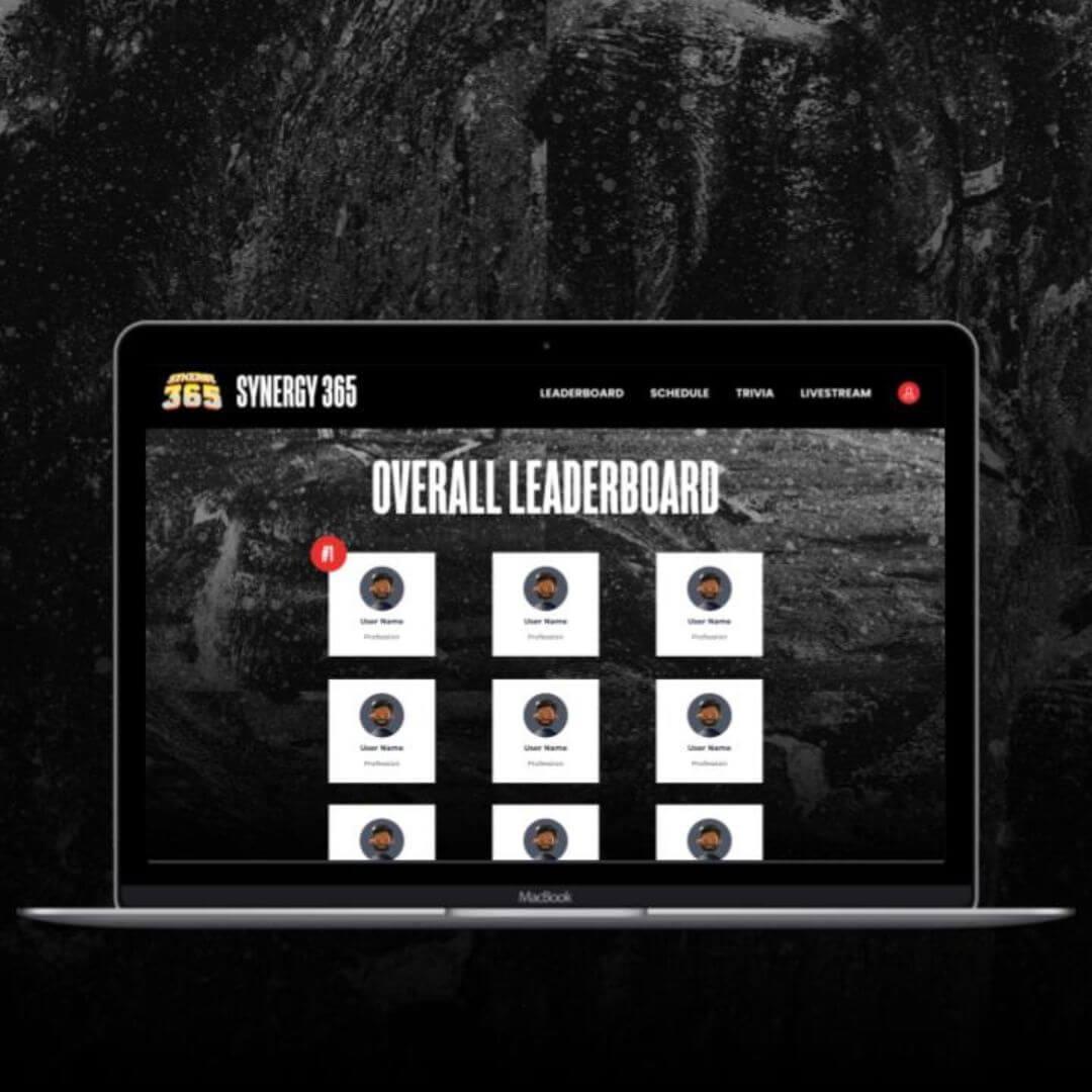 Real Time Leaderboard preview